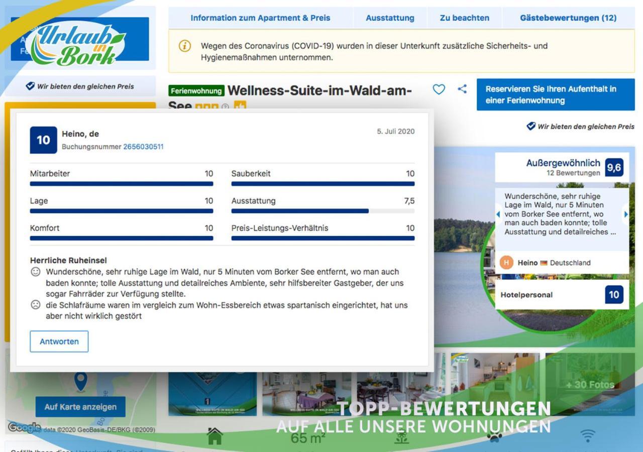 Jagd-Angler-Suite-03-Im-Wald-Am-See Kyritz Buitenkant foto