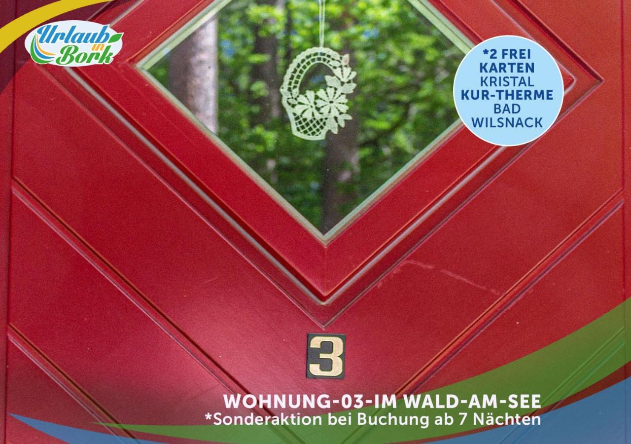 Jagd-Angler-Suite-03-Im-Wald-Am-See Kyritz Buitenkant foto